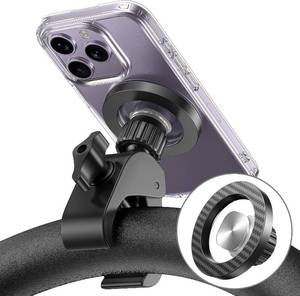 lot 221564 image: Magnetic Phone Holder Clamp Mount24N55 Magnet Rotatable Handlebar Accessories for MagSafe for Stroller,Peloton,Steering Wheel,Push Cart,Treadmill,Fit for iPhone 12-17 Series