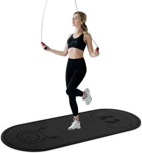 lot 421513 image: Jump Rope Mat 7163x24 Larger Non-Slip Indoor Outdoor Exercise Fitness Mat, High-Density Workout Shock Absorption for Home Gym Flooring Concrete Jumping Rope