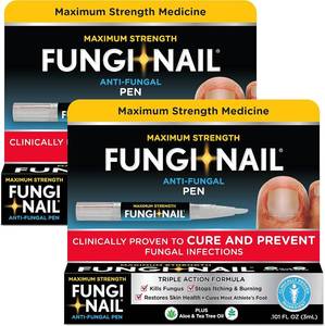 lot 421527 image: Fungi-Nail, Pen applicator Anti-fungal Solution 0.10 Fl Oz (Pack of 2)