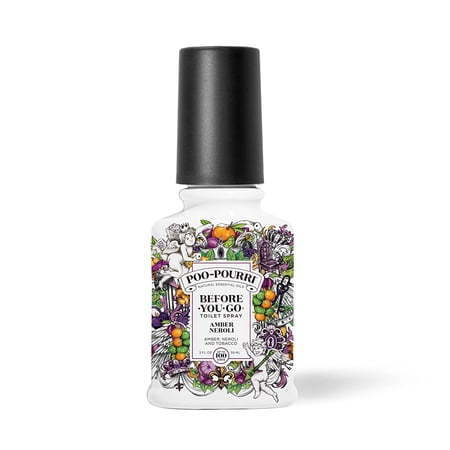 lot 1218 image: Poo-Pourri Before-You-Go Toilet Spray  Amber Neroli  2 oz BB9491 - Retail $21