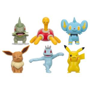 lot 1076 image: Pok�mon 2 Battle Mini Figure Set - 6pk - Retail $35