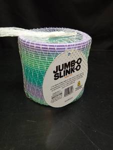 lot 1088 image: Jumbo Slinky Fidget Toy 2406810CJ - Retail $12