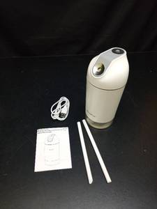 lot 1091 image: HandFan HF503 Portable Double Mist Humidifier 480ml - Retail $27
