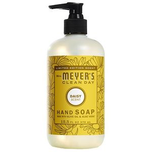 lot 1117 image: Mrs. Meyer��s Clean Day Hand Soap  Daisy Scent  12.5 Fl Oz Bottle - Retail $9