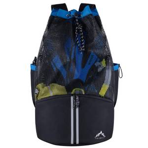 lot 1139 image: GoHimal Scuba Diving Bag, XL Mesh Backpack for Scuba Diving and Snorkeling Gear & Equipment, Holds Mask, Fins, Snorkel - Retail $36