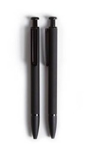 lot 1148 image: U Brands 2pk Ballpoint Pens - Black - Retail $11