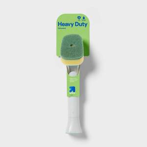 lot 1150 image: Fillable Dishwand Heavy Duty - up&ampup Non-Abrasive, Reusable, Soft Grip Retail $14