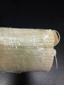 lot 1158 image: Bamboo Curtain Florence Continous Loop Privacy Roller Shade. 34 12 width - Retail $43