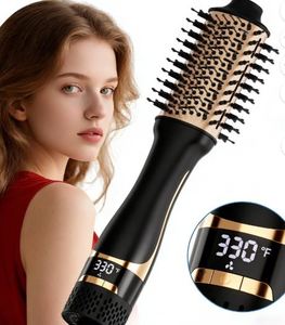 lot 1070 image: 1200W One Step Hair Dryer Volumizer Curler Straightener - Retail $29