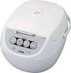 Tiger JBV-10-CU (Uncooked) Micom Rice Cooker with Food Steamer & Slow Cooker, White - Retail: $135