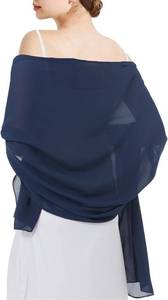 lot 4033 image: Chiffon Shawls and Wraps - Lightweight Scarve for Women Evening Dresses Wedding Bridal Formal Party
