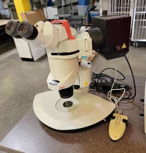 lot 17566 image: Leica MZ16 FA Stereo Microscope&nbsp