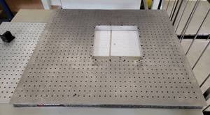 lot 17577 image: Kinetic Systems Vibraplane Optical Breadboard Isolation Table