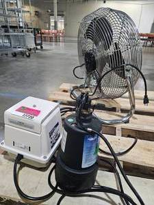lot 17720 image: Assorted Lot of Fan, Pump and Blower
