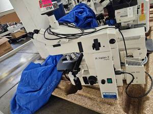 lot 17784 image: Zeiss Axioplan 2 Inverted Microscope - Model Infinity3-3URC