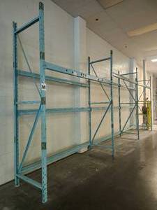 lot 19862 image: Industrial Metal Shelf
