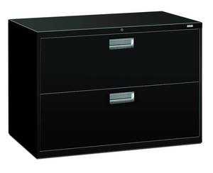lot 17503 image: Lot of 2 Hon 2-Drawer File Cabinets
