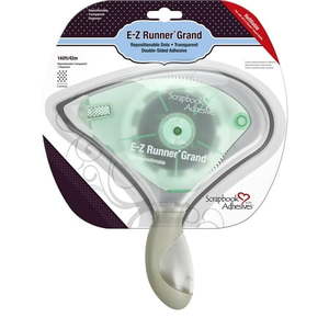 lot 17203 image: Scrapbook Adhesives by 3L E-Z Runner Grand Dispenser - 140  Repositionable Dots - Transparent  Double-Sided  Refillable  Scrapbooking  Arts & Crafts - Retail $45
