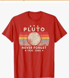 lot 17209 image: Pluto Never Forget 1930-2006 Graphic T-Shirt SIZE L YOUTH - Retail $15