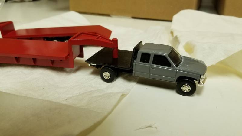 custom diecast trucks and trailers