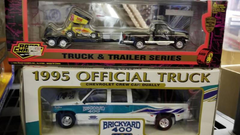 lot 1410 image: brickyard 400 and WOW sprinter  truck