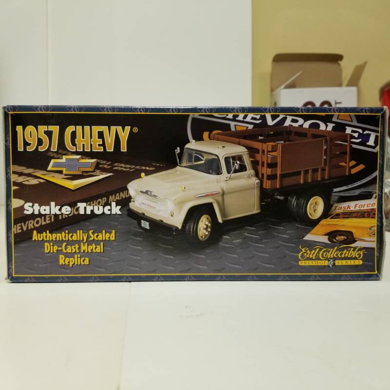lot 1421 image: 1957 Chevy Stake Truck