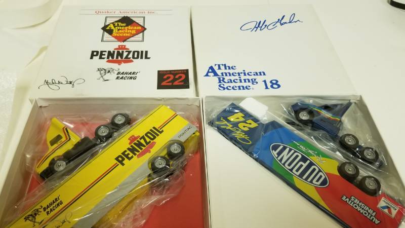 lot 1569 image: Pair of Winross Racing Semis Vintage Jeff Gordon