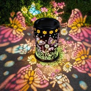 lot 9417 image: Mantunt Solar Lanterns Outdoor Waterproof Solar Lights Outdoor Butterfly Gifts for Mothers Day Women Mom Grandma, Metal Hanging Solar Lights Garden Decor for Patio, Yard, Lawn, Porch, Backyard