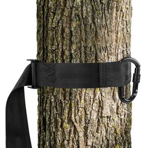 lot 9422 image: Dimakung Quick-Connect Tree Strap for Hunter Safety System, Climbing Tree Stand Hunting Harness Belt with Safety Carabiner, Outdoor Hunting Equipment Accessories