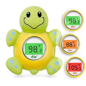 lot 9424 image: Baby Bath Thermometer, Digital Water Temperature Thermometers with 3 Color Backlit and Temperature Warning, Safety Bath Tube Thermometers Floating Toy for Infant, Toddler