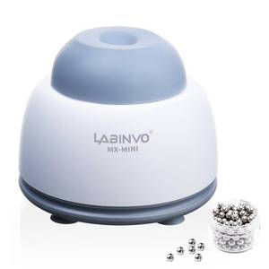 lot 9426 image: LABINVO Mini Vortex Paint Mixer, Lab Vortex Shakers with Touch Function, Lab Vortexer for Gel Polish, Eyelash Adhesives and Test Tubes Vortex Mixing, IN-MXMN001