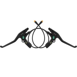 lot 9449 image: Powallon 3 Pin Electrical Cut Off Brake Levers with Male Waterproof Connector for Mechanical Cable Brake System, Compatible with BAFANG BBSHD BBS02 BBS01 TONGSHENG TSDZ-8 TSDZ2B