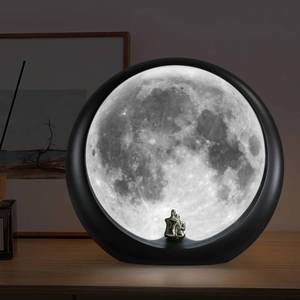 lot 9455 image: mamre Supermoon Lamp Non-Rechargeable Night Light Couples Gift for Wedding Anniversary Valentines Day Birthday Christmas