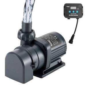 lot 9519 image: hygger 800GPH Quiet Submersible and External 24V Water Pump, with Controller (30%-100% Settings), Powerful Return Pump for Fish Tanks, Aquariums, Ponds, Fountains, Sump, Hydroponics (25W, 9.8ft)