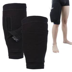 lot 9531 image: Catheter Leg Bags Holder 2 Count, Fabric Urine Sleeves Holders Urinary Drainage Leg Bag Catheter Stabilization Device for Men Women (L)
