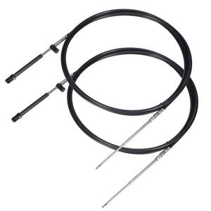 lot 9545 image: Atesilor 2pcs 17FT Gen1 Boat Throttle and Shift Cables Compatible with Mercury MerCruiser Marine Force Outboard Engine 600A Controller, Replace CC17917