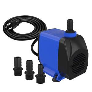 lot 9553 image: Knifel Submersible Pump 1056GPH (4000LH 85W) Ultra Quiet with Over Heating Protection 9.8ft Power Cord for Fountains, Hydroponics, Ponds, Aquariums &amp More