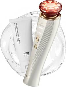 lot 9635 image: INIA 3-in-1 Red Light Therapy Face & Neck Device for Puffiness & Firming