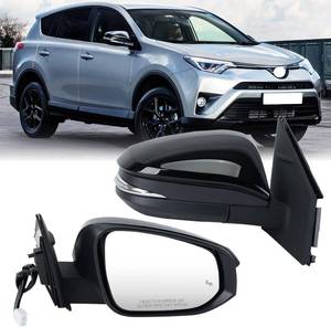 lot 9664 image: Right PS Mirror for Toyota RAV4 2013-2018 Heated Blind Spot Turn Signal