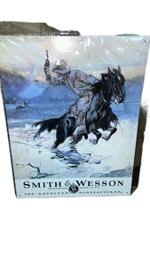 lot 5 image: Smith & Wesson Revolver Manufacturer Metal Sign