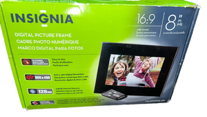 lot 8 image: Insignia 8 Inch Digital Picture Frame
