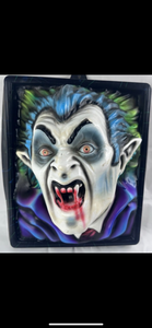 lot 21 image: Vampire Horror Face Wall Art Decoration 3D glow in dark These are pricey��