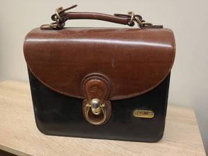 lot 62 image: FENDI Two-Tone Leather Handbag with Top Handle