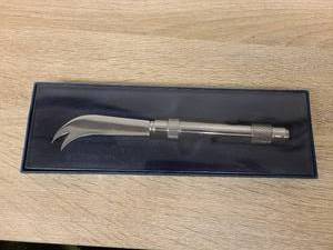 lot 105 image: Stainless Steel Cheese Knife with Forked Tip