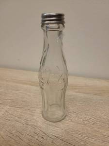 lot 109 image: Coca-Cola Miniature Glass Bottle Salt Shaker