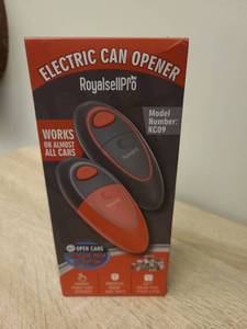 lot 111 image: RoyalsellPro Electric Can Opener KC09