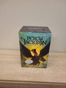 lot 139 image: Percy Jackson and the Olympians Complete Series Box Set by Rick Riordan