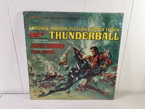 lot 101 image: 007 Thunderball Original Motion Picture Soundtrack Vinyl LP