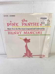 lot 104 image: The Pink Panther Film Score Vinyl LP by Henry Mancini RCA Victor LSP-2795