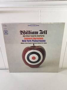 lot 107 image: William Tell and Other Favorite Overtures Leonard Bernstein &amp New York Philharmonic LP (Columbia MS 6743)